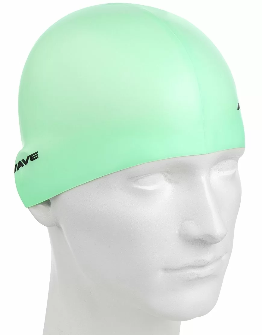 Шапочка для плавания Mad Wave Pastel зеленая от магазина Супер Спорт