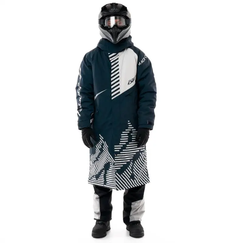 Плащ Dragonfly Race Coat Man Black-White от магазина Супер Спорт